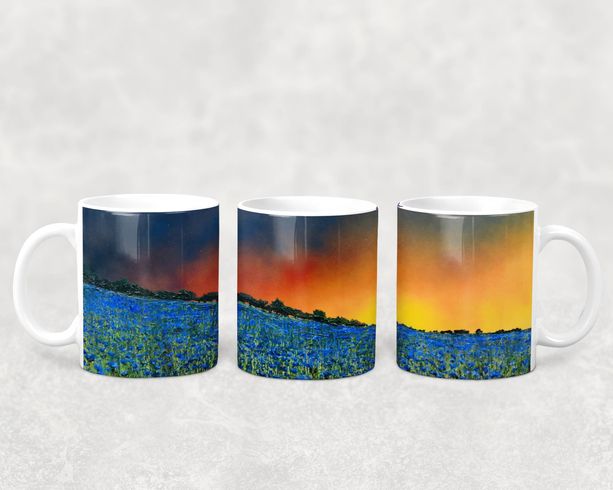 Cornflower Sunset Mug 